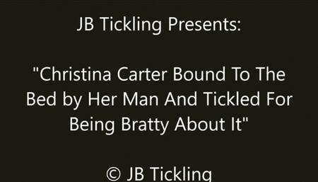 Christina Carter Tickled To Keep Her from Shopping - SD