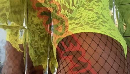 ASS IN FISHNET 2