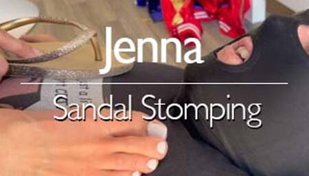 Jenna's Sandal Stomping