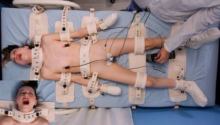 Asylum - Insane patient Maria Anjel electroshock orgasm therapy