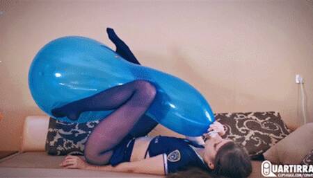 Q954 Cosette's seductive full contact BTP of RX25 Longneck - 1080p