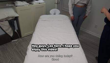 Special massage for Alice, a young waitress who didn't expect my special service but enjoyed thoroughly