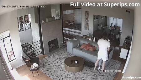 IPCAM – Old British man fucks a young Asian girl