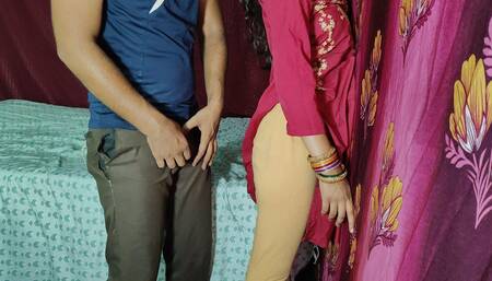 Sexy stepsister hardcore anal sex with her stepbrother when at home alone (Hindi audio)