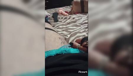 Chubby Latino Hairy Femboy Ftm Masturbating Rubbing Cunt Panties Moaning and Fingering My Wet Hole