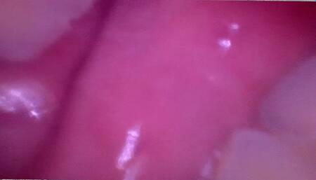 Teeny in Giantess Mouth as she Travels across Tiny Land POV 1080