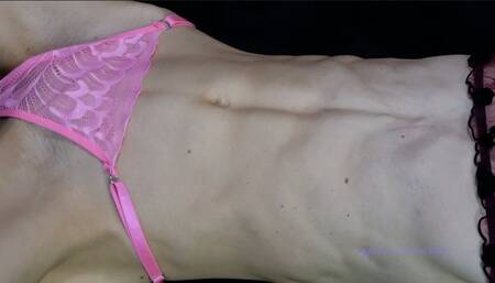 Addicted to my stretched belly button