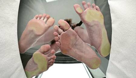 Goddess Charlie and Brookyln Bully squash you! - MP4