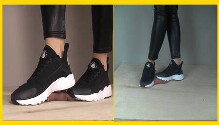 Miss Mystique - Nike Huarache Cock Crush