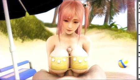 Sex Drive on the Beach with Girlfriend Adilt Games