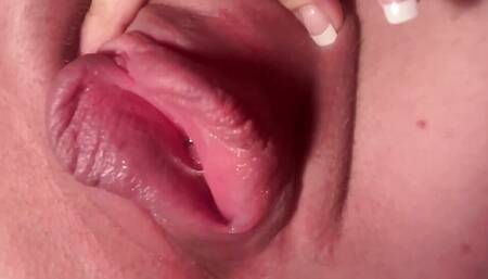 Pumped up Pussy Glued Open