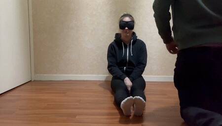 Jess first time tied up