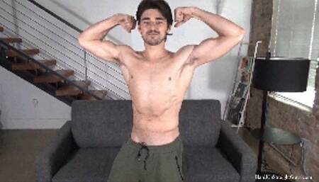 Hung Model Jerks & Gets Sucked -Part 1 - High Def