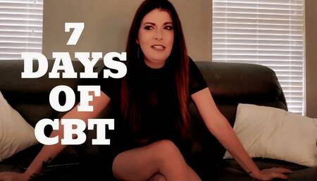 7 Days Of CBT (sneeze version)