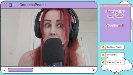 Your favourite ASMR model just farted