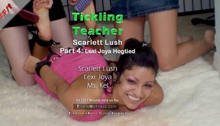 Tickling Teacher - Scarlett Lush - Part 4 - Lexi Joya Hogtied