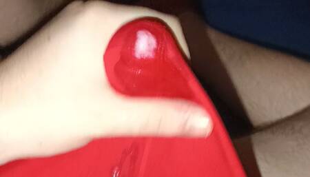 28 Chubby Boy Cumming in Red Boxers