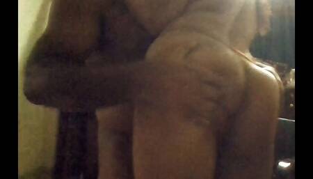 Pressed Sister-in-law's Ass and Took Out Hot Semen