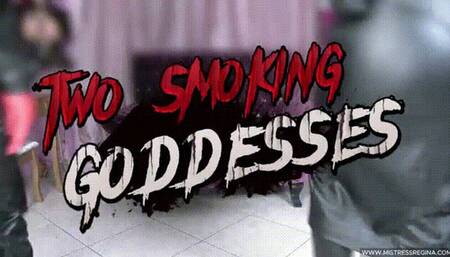 Two Leather Goddesses Need An Ashtray - Mobile 480p