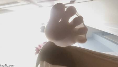 View from LilMizzUnique's shoe VR4K