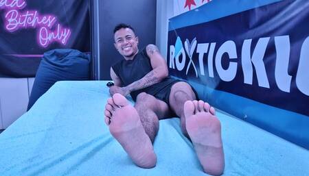 Oliver's 2nd Tickle Therapy Session