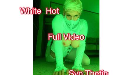 White Hot Crossdresser Cumshot