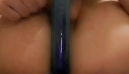 Put Plastic Inside My Ass Until My Semen Ejaculates
