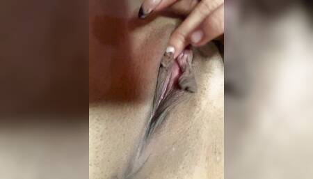 Love playing with my clit till I orgasm