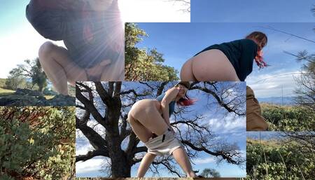 outdoor pee compilation