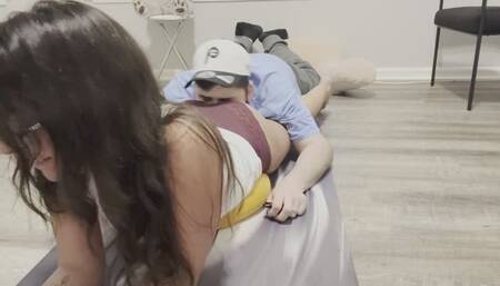 Prepping Dax's Mouth For Scarlett's Farts