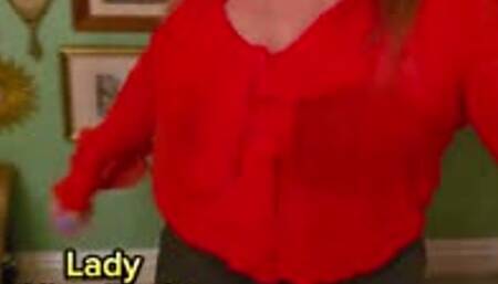 Lady Nina Birch - BTS Cleavage & My Kinky Boudoir