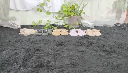 Stephanie super sexy flip flops change and modeling