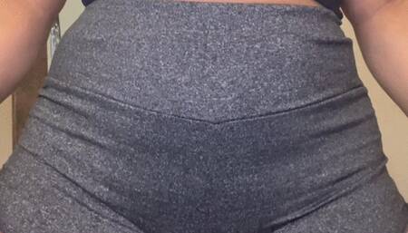 Gym Shorts Ass Worship