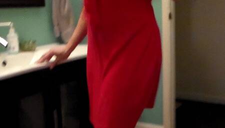 April Hunter Oily Foot Squish