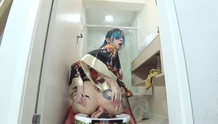Cute Geisha and Toilet slave Part 4 By Penelope pink and Daniel Santiago cam By Dani Full hd