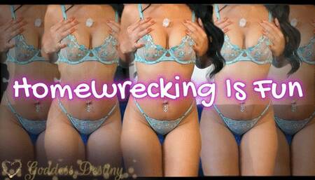 Homewrecking Is Fun!