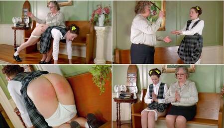 Matilda Spanked after Sunday School Mbl MP4
