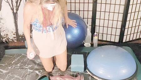 Foot massage, foot fisting and fisting my mare slut