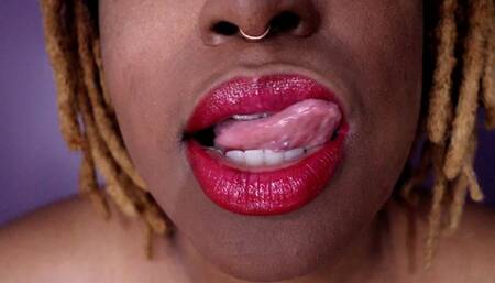 Gushing Over Full Red Lips