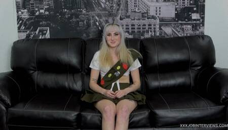 Kassi Vibes Sells Scout Cookies