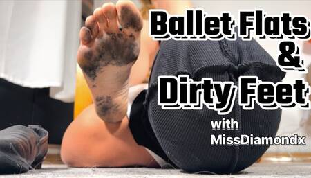 Ballet Flats and Dirty Feet with MissDiamondx - HD Version