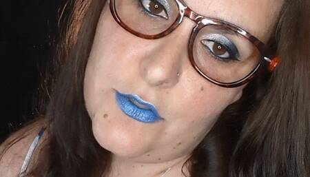 Blue Lipstick Smoking Encouragement JOI