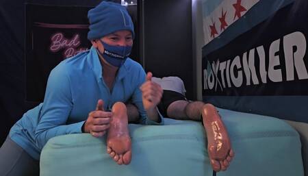Making Tickle-Love To Adam's Feet