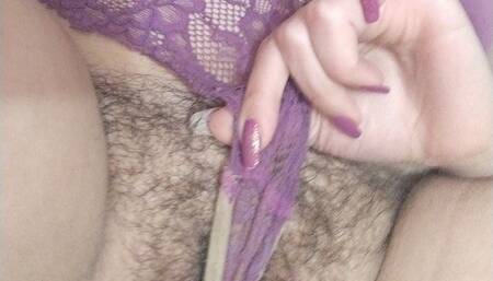 Fucking Black Dildo