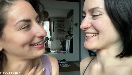 Tongue Kissing with Tula Vida