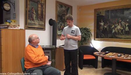 STRIP TEASE SPANKING - SCOTT