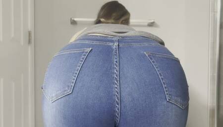 Wet Jeans Farting Aggressive (POV)