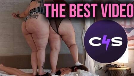 Bbw extreme trampling 250kg vs 45kg