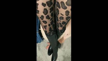 Trampling Worship with Boots