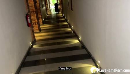 Blindfolded babe gets all holes filled up